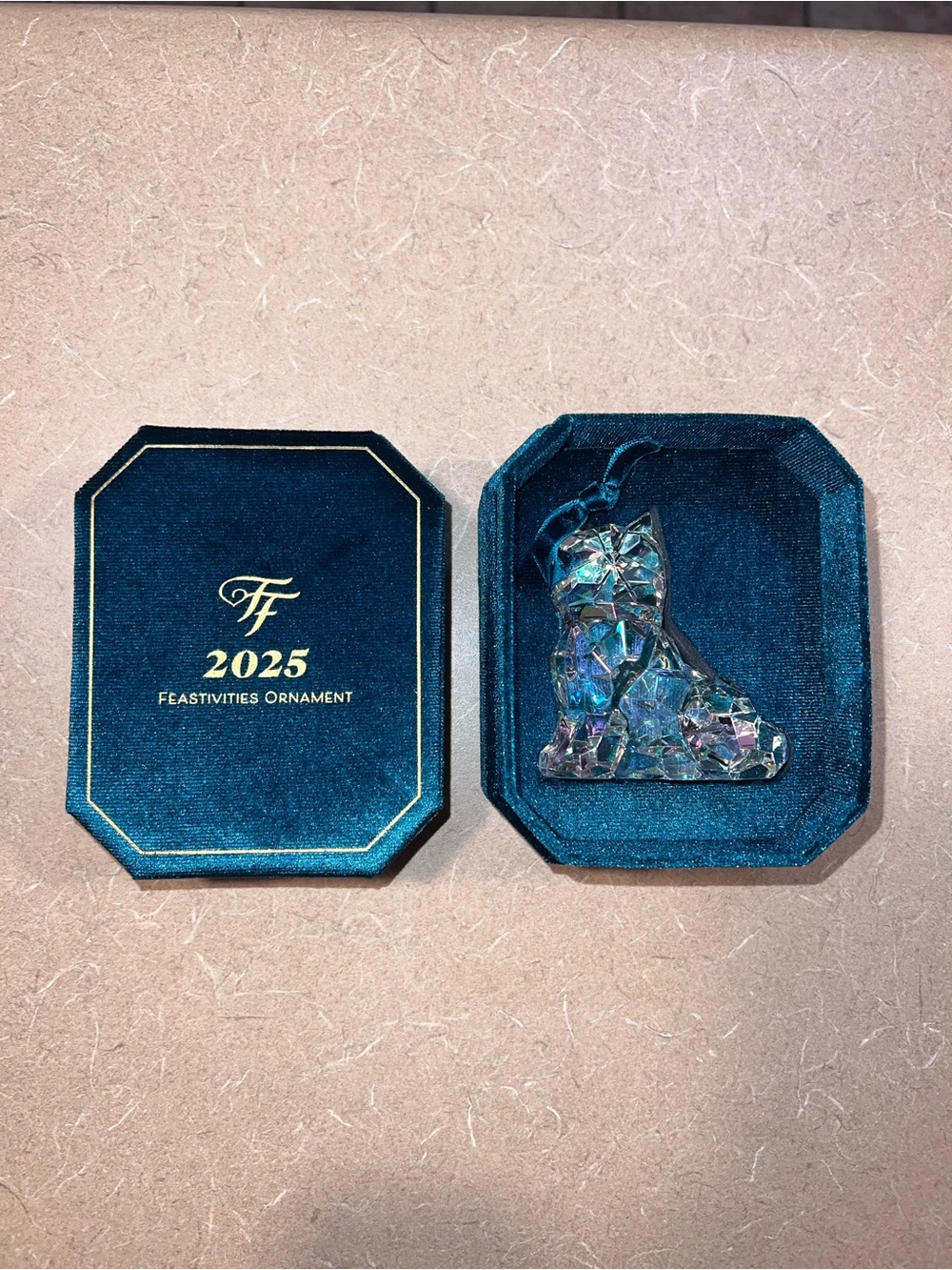 Fancy Feast 2025 Feastivities Holiday Cat Ornament (Limited Edition)